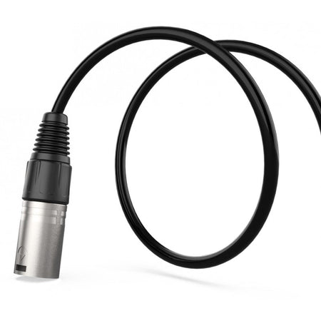 Audibax Silver 10154415 - Cable XLR Macho a Jack Balanceado 1,5m Negro - Tempo Shop