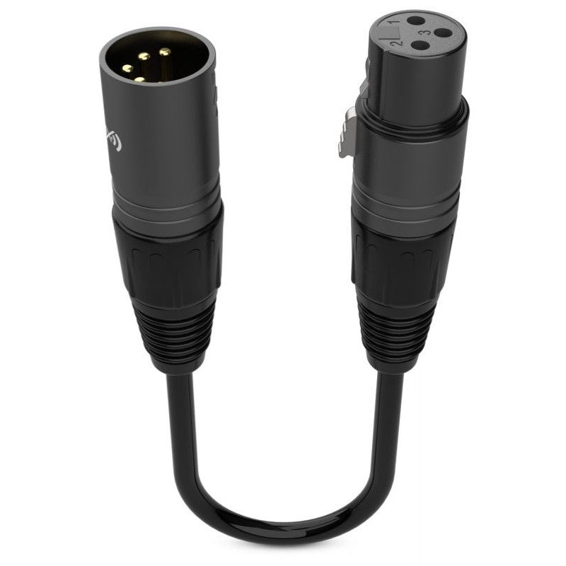 Audibax Silver 10237957 Black - Cable Conversor 5 Pines Macho a 3 Pines hembra 10cm - Tempo Shop