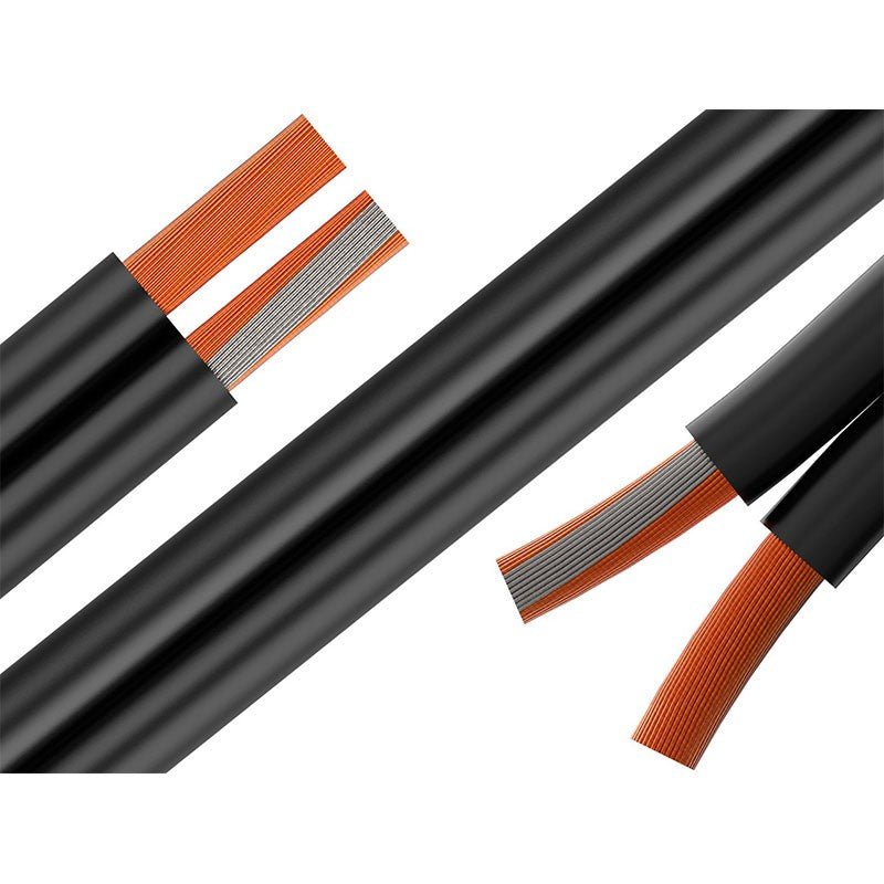 Audibax Silver BSAP100 Black - Bobina Cable Altavoz Paralelo 100m libre de oxigeno 2 x 1,5 mm - Tempo Shop