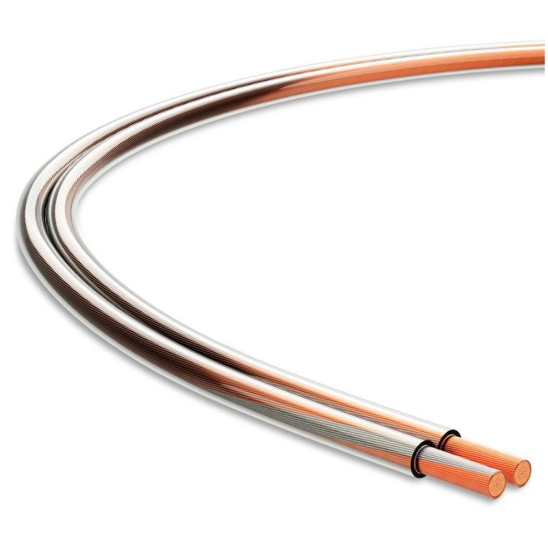 Audibax Silver BSAP100 Transparente - Bobina Cable Altavoz Paralelo 100m - Tempo Shop