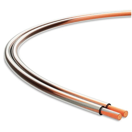 Audibax Silver BSAP100 Transparente - Bobina Cable Altavoz Paralelo 100m - Tempo Shop