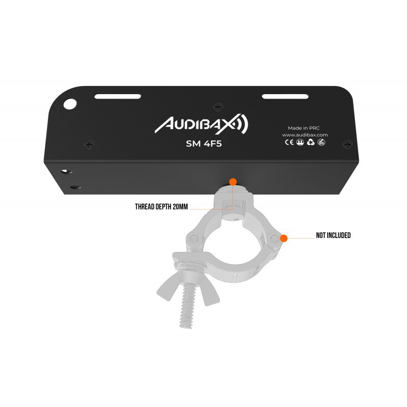 Audibax SM 4F5 - Cajetín Escenario Pasivo RJ45 y XLR