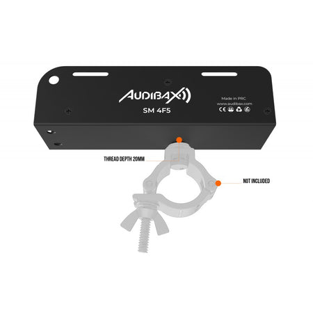 Audibax SM 4F5 - Cajetín Escenario Pasivo RJ45 y XLR