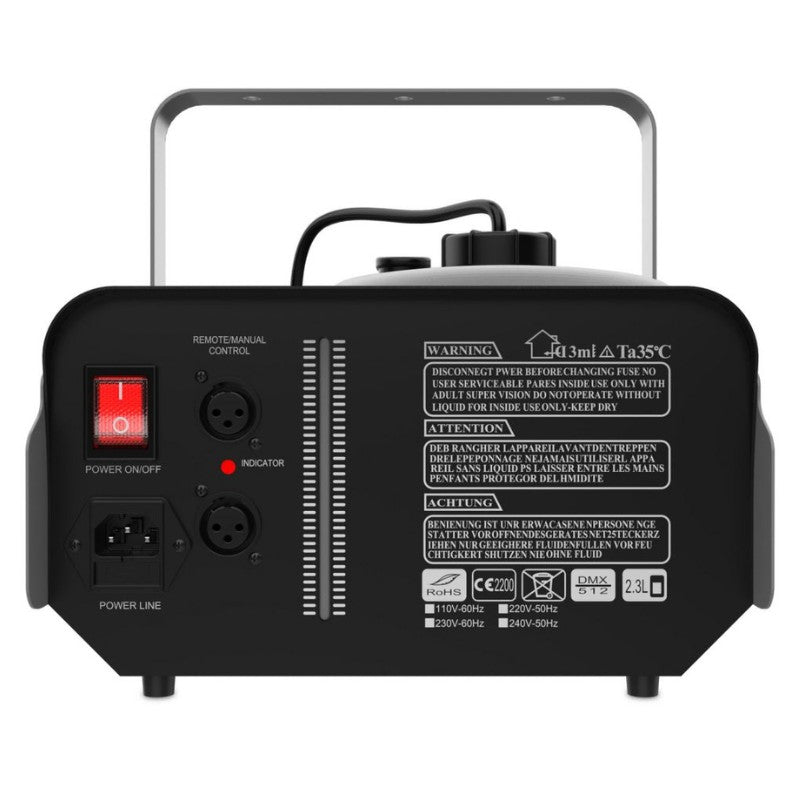 Audibax Smoke 1200 - Máquina Humo 1200w Discoteca Profesional + Mando Inalámbrico - Tempo Shop