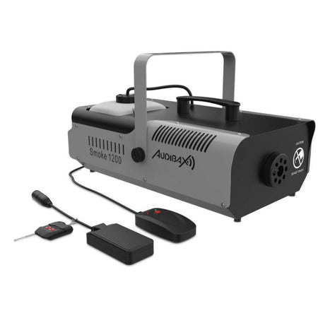 Audibax Smoke 1200 - Máquina Humo 1200w Discoteca Profesional + Mando Inalámbrico - Tempo Shop