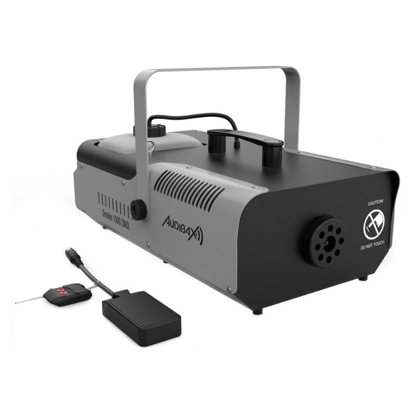 Audibax Smoke 1500 DMX - Maquina Humo 1500w Discoteca Profesional + Mando Inalámbrico - Tempo Shop