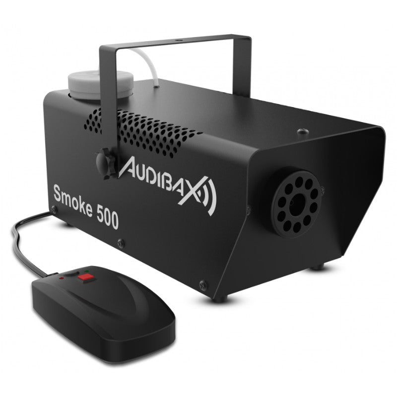 Audibax Smoke 500 - Máquina Humo 500W Discoteca Portátil + Mando - Tempo Shop