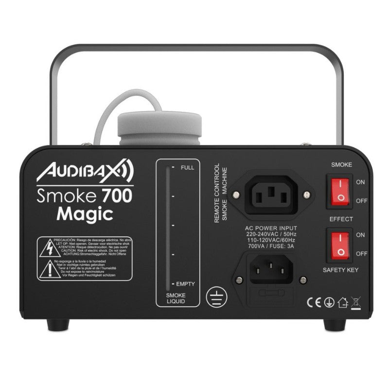 Audibax Smoke 700 Magic - Máquina de Humo 700W + Jelly Ball LED RGB - Tempo Shop
