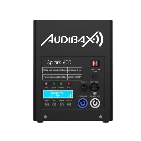 Audibax Spark 600 - Máquina de Fuego Frío 600 - Tempo Shop