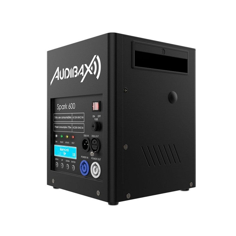 Audibax Spark 600 - Máquina de Fuego Frío 600 - Tempo Shop