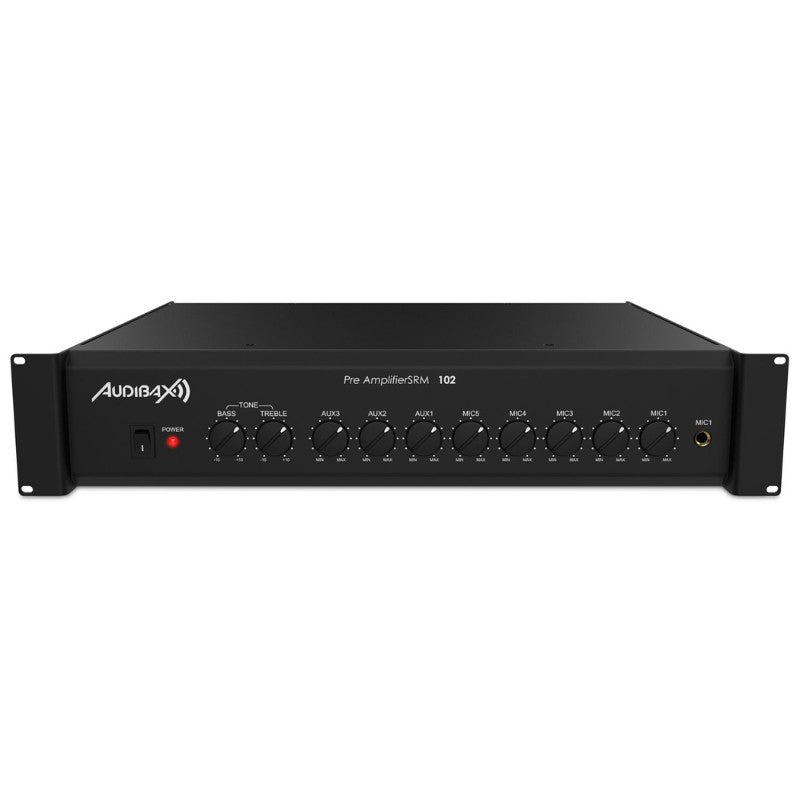 Audibax SRM102 - Mezclador Profesional de 8 Canales - Tempo Shop