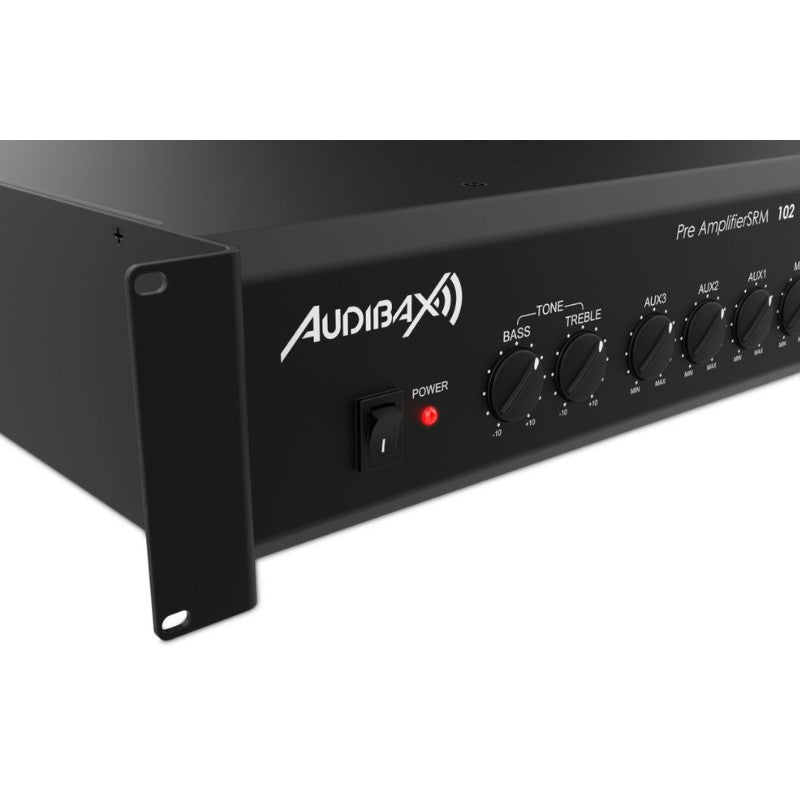 Audibax SRM102 - Mezclador Profesional de 8 Canales - Tempo Shop