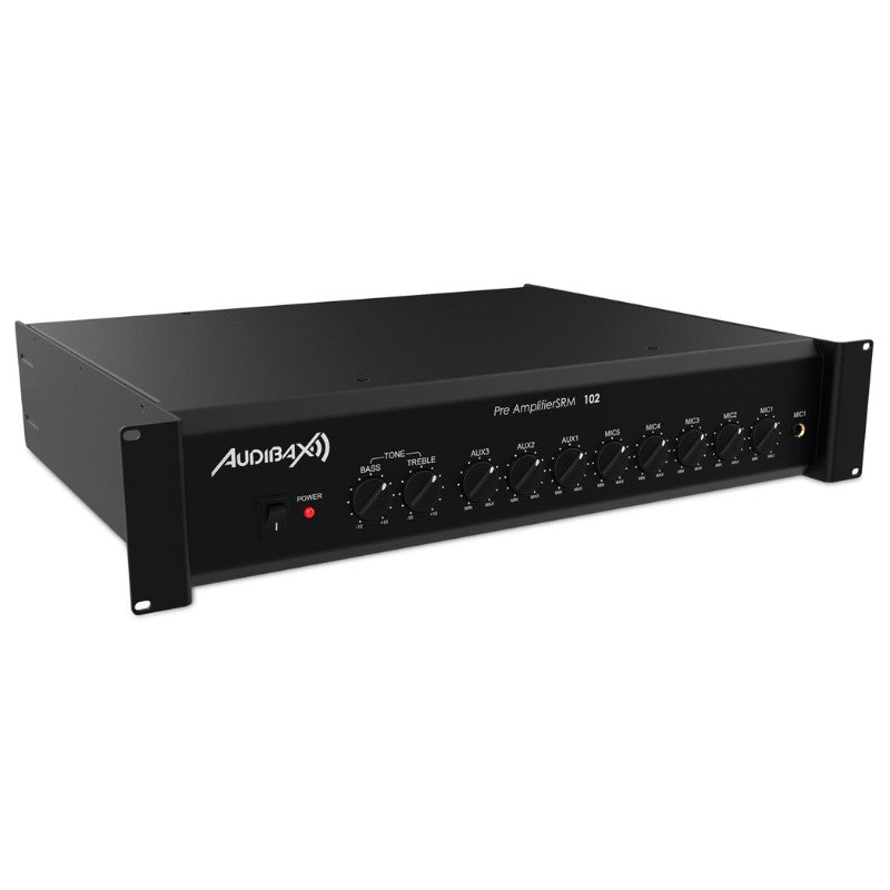 Audibax SRM102 - Mezclador Profesional de 8 Canales - Tempo Shop