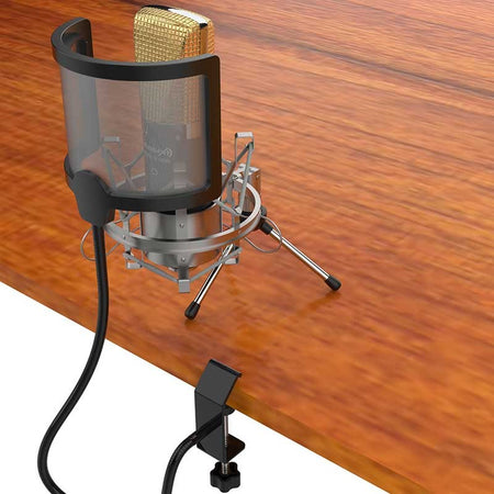 Audibax The Shield - Filtro antipop en forma de escudo