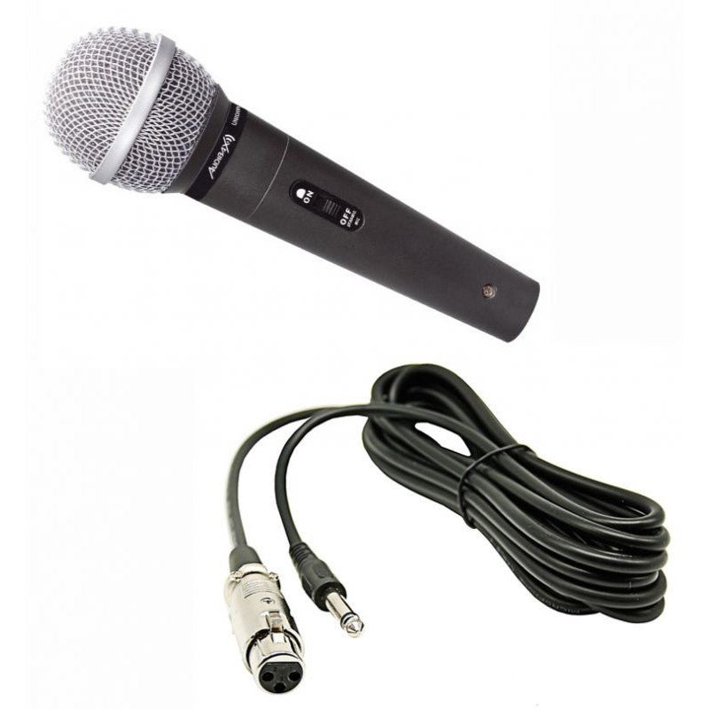 Audibax Tokyo 1600 - Micrófono de mano Cardioide cuerpo metálico - Tempo Shop