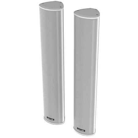 Audibax Tucson 60 White - Altavoces Pasivos Columnas para Exterior Blanco Exterior Línea de 100V - Tempo Shop