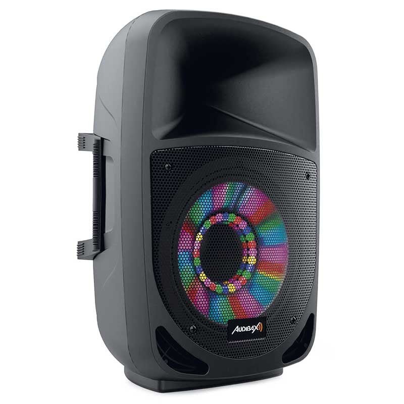 Audibax Vegas 15 - Altavoz Profesional Bluetooth15" + Motor 1" y Efectos Lumínicos - Tempo Shop