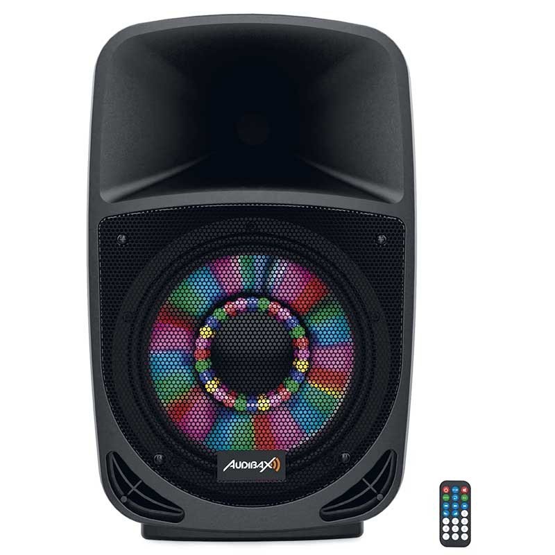 Audibax Vegas 15 - Altavoz Profesional Bluetooth15" + Motor 1" y Efectos Lumínicos - Tempo Shop