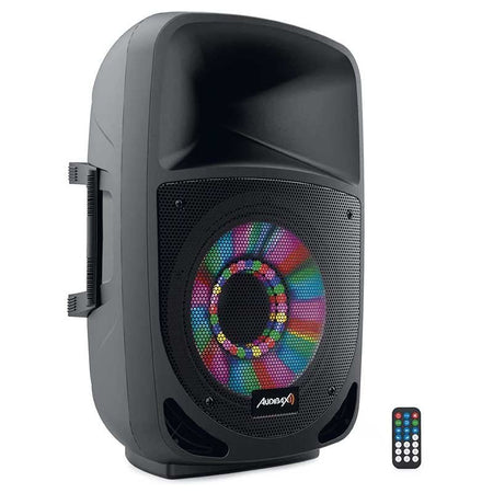 Audibax Vegas 15 - Altavoz Profesional Bluetooth15" + Motor 1" y Efectos Lumínicos - Tempo Shop