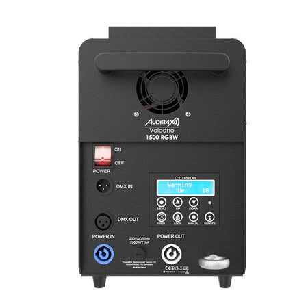 Audibax Volcano 1500 RGBW - Máquina de Humo 1500W + 240W LED RGBW - Tempo Shop