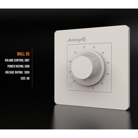 Audibax Wall 50 - Mando de Volumen - Tempo Shop