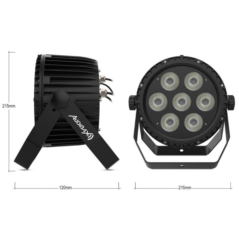 Audibax Water 70 - Foco Par LED IP65 Exterior 70W RGBW - 4 en 1 - Tempo Shop