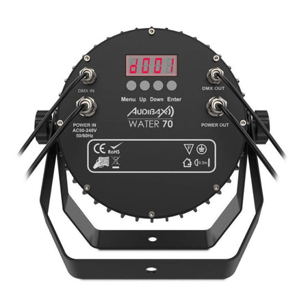 Audibax Water 70 - Foco Par LED IP65 Exterior 70W RGBW - 4 en 1 - Tempo Shop