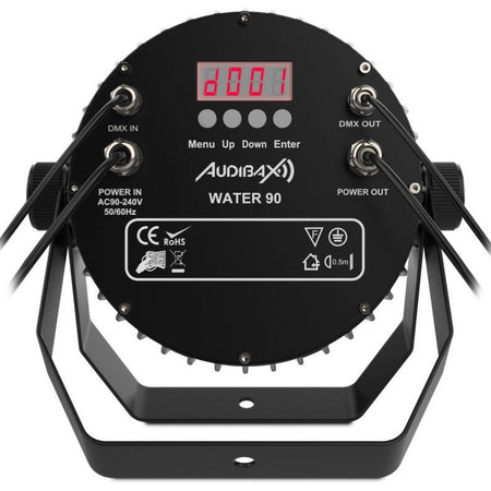 Audibax Water 90 - Foco Par LED IP65 Exterior 90WRGBW - 4 en 1 - Tempo Shop