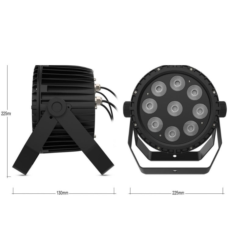Audibax Water 90 - Foco Par LED IP65 Exterior 90WRGBW - 4 en 1 - Tempo Shop