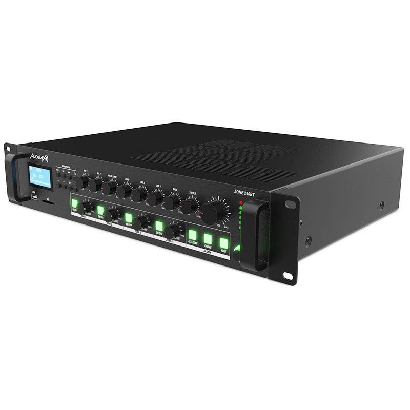 Audibax Zone 240BT - Amplificador 4 Zonas 240W - Tempo Shop