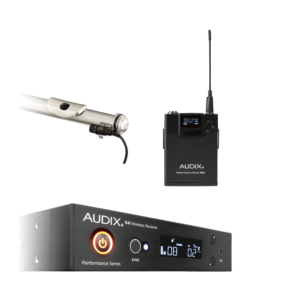 Audix AP41FLUTEB - Sistema inalámbrico tipo Diversity profesional - Tempo Shop