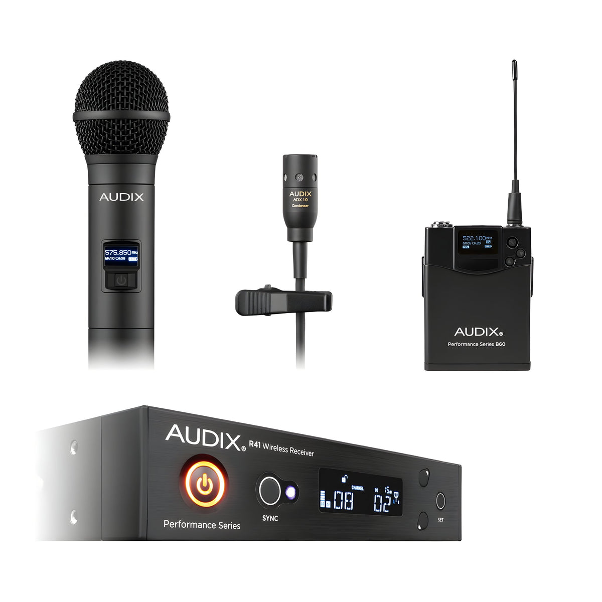 Audix AP41OM2L10A - Sistema inalámbrico tipo Diversity profesional - Tempo Shop