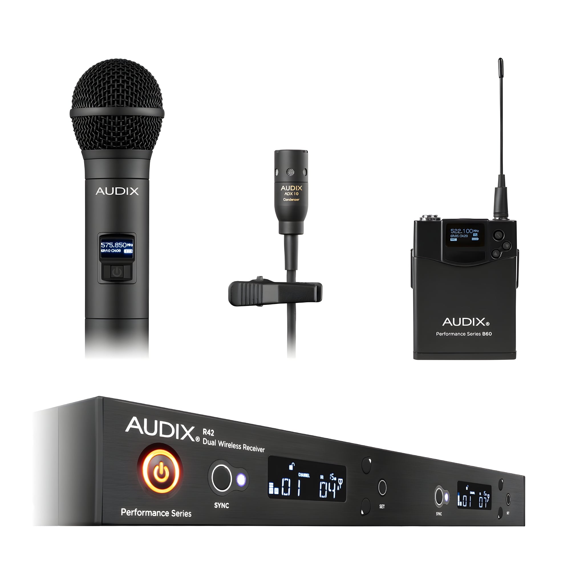 Audix AP42C210A - Sistema inalámbrico tipo Diversity profesional - Tempo Shop