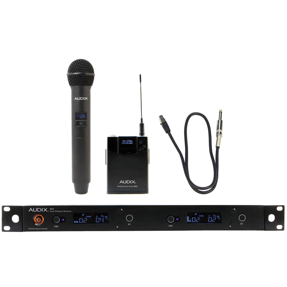 Audix AP42C2BPA - Sistema inalámbrico tipo Diversity profesional - Tempo Shop