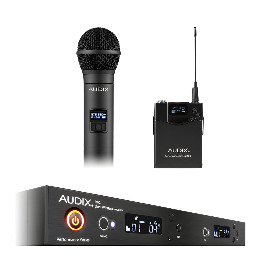 Audix AP42C2BPB - Sistema inalámbrico tipo Diversity profesional - Tempo Shop