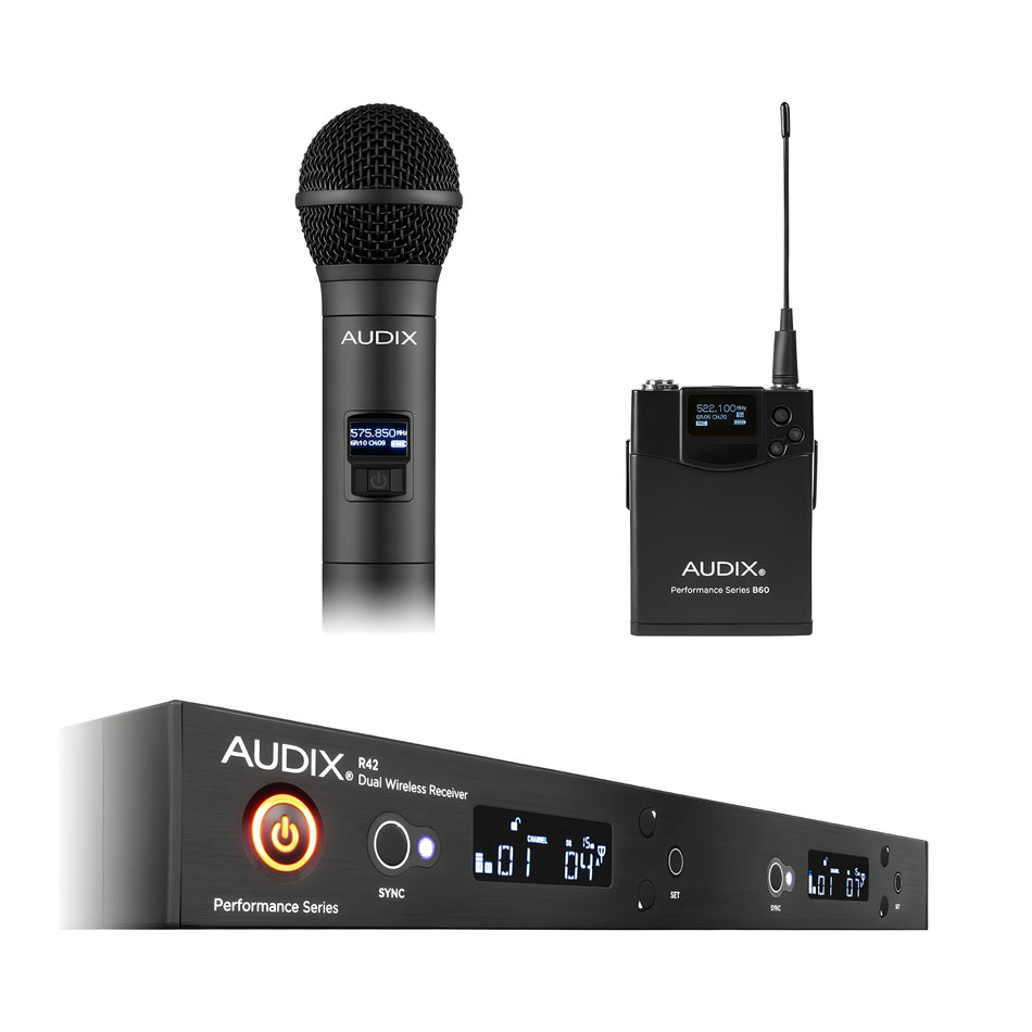 Audix AP42C2BPE - Sistema inalámbrico tipo Diversity profesional - Tempo Shop