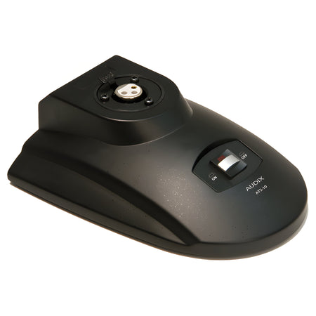 Audix ATS10 - Base para micrófonos de flexo MICROPOD, con pulsador ON/OFF y LED indicador de estado - Tempo Shop
