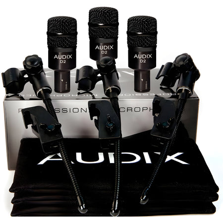Audix D2TRIO - Set de micrófonos de batería - Tempo Shop