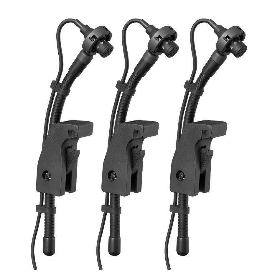 Audix MICRODTRIO - 3x Micrófono de condensador miniatura con clip - Tempo Shop