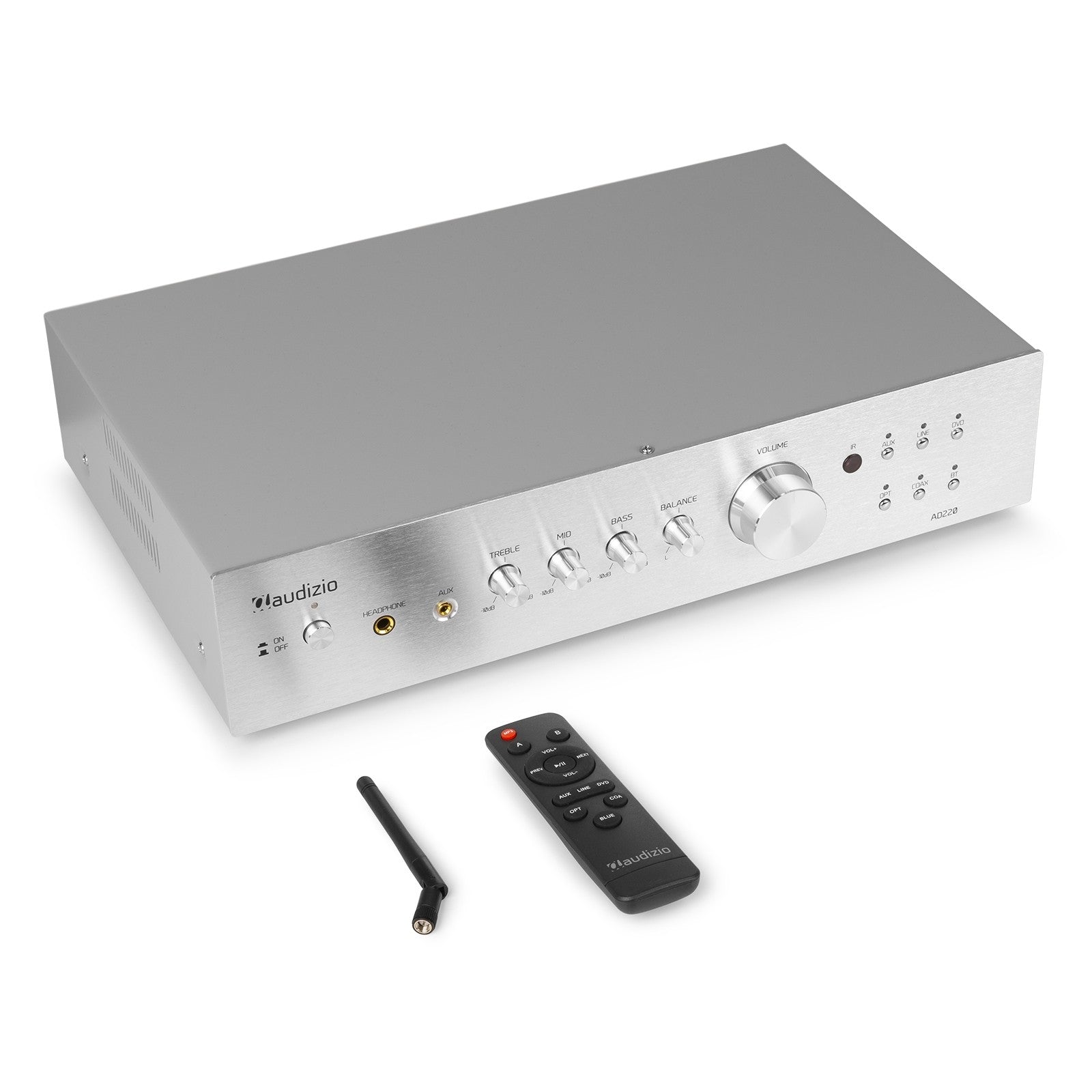 Audizio AD220A - Amplificador HiFi 2 Canales Aluminio - Tempo Shop