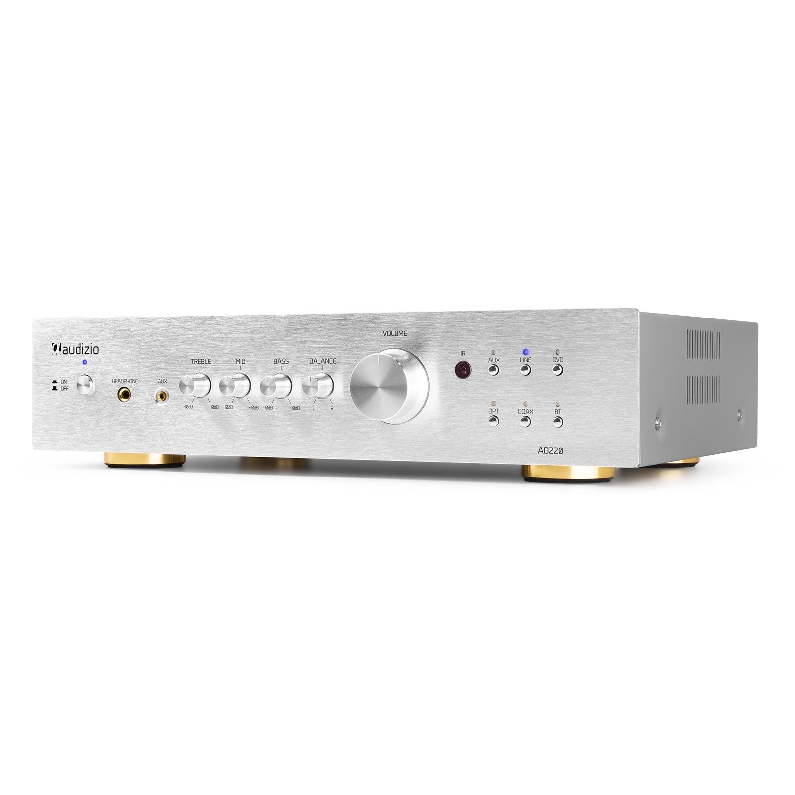 Audizio AD220A - Amplificador HiFi 2 Canales Aluminio - Tempo Shop