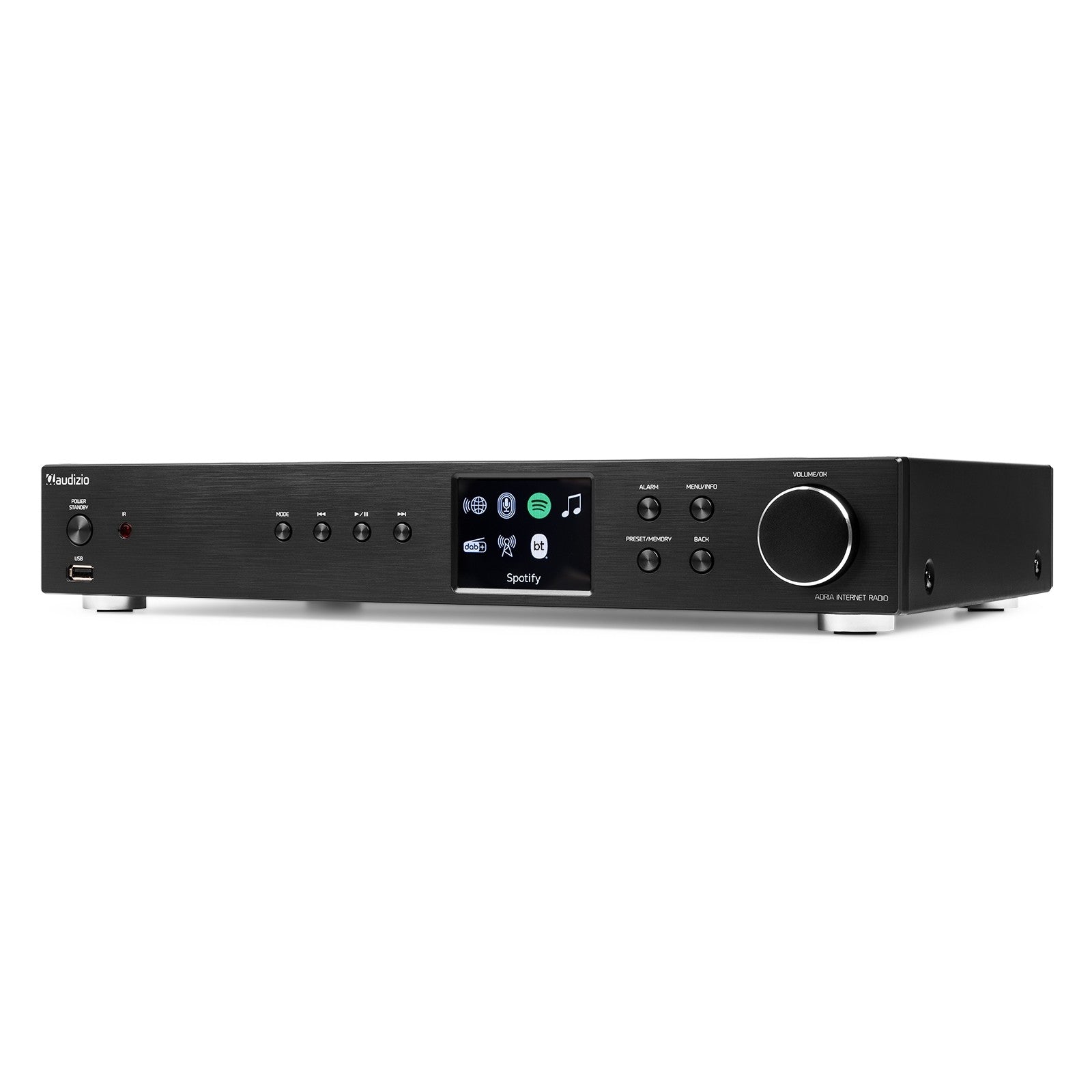 Audizio Adria - WiFi Internet Radio con DAB+ y BT Black - Tempo Shop