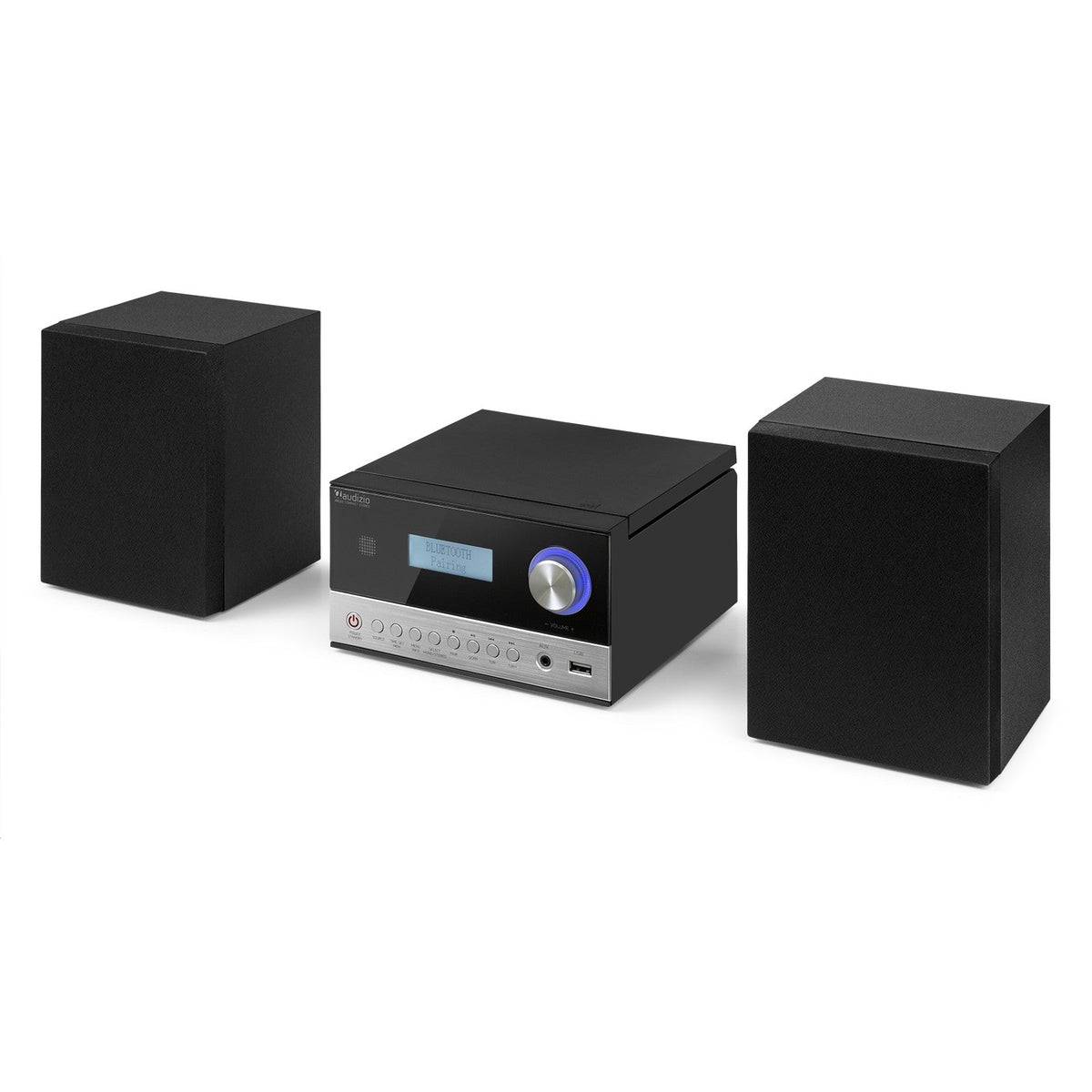 Audizio Arles - Sistema Micro HiFi DAB+ Negro/Plata - Tempo Shop