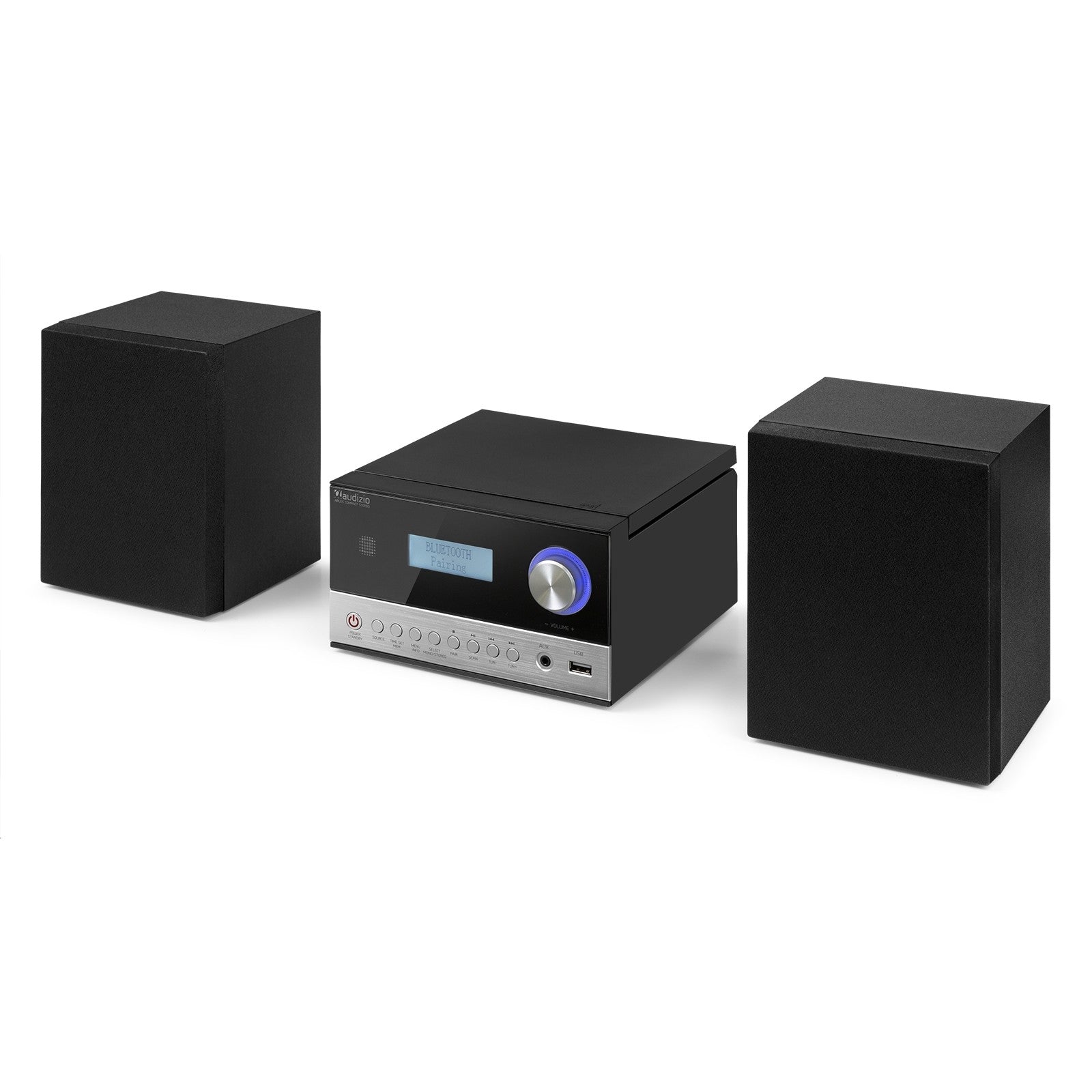 Audizio Arles - Sistema Micro HiFi DAB+ Negro/Plata - Tempo Shop