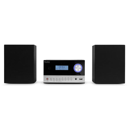 Audizio Arles - Sistema Micro HiFi DAB+ Negro/Plata - Tempo Shop