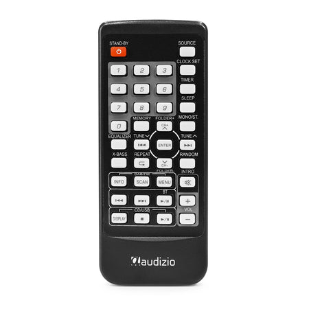 Audizio Arles - Sistema Micro HiFi DAB+ Negro/Plata - Tempo Shop