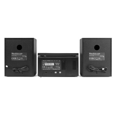 Audizio Arles - Sistema Micro HiFi DAB+ Negro/Plata - Tempo Shop