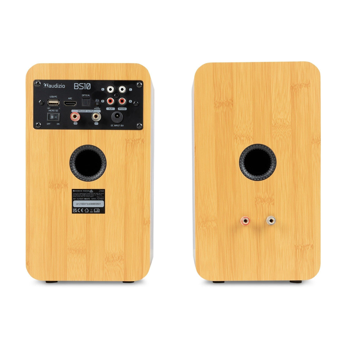 Audizio BS10 - Altavoces Activos de Estantería HiFi 80W - Tempo Shop