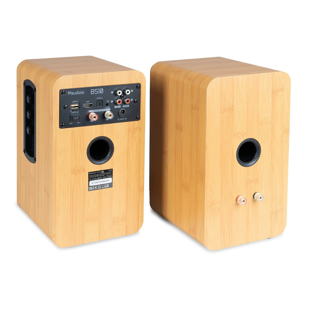 Audizio BS10 - Altavoces Activos de Estantería HiFi 80W - Tempo Shop