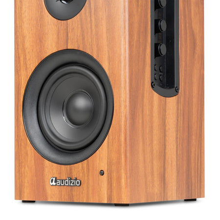 Audizio BS15 - Altavoces Activos de Estantería 60W Madera - Tempo Shop